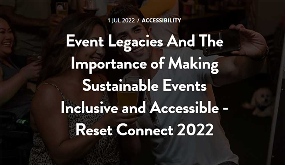 Event Legacies and the Importance of Making Sustainable Events